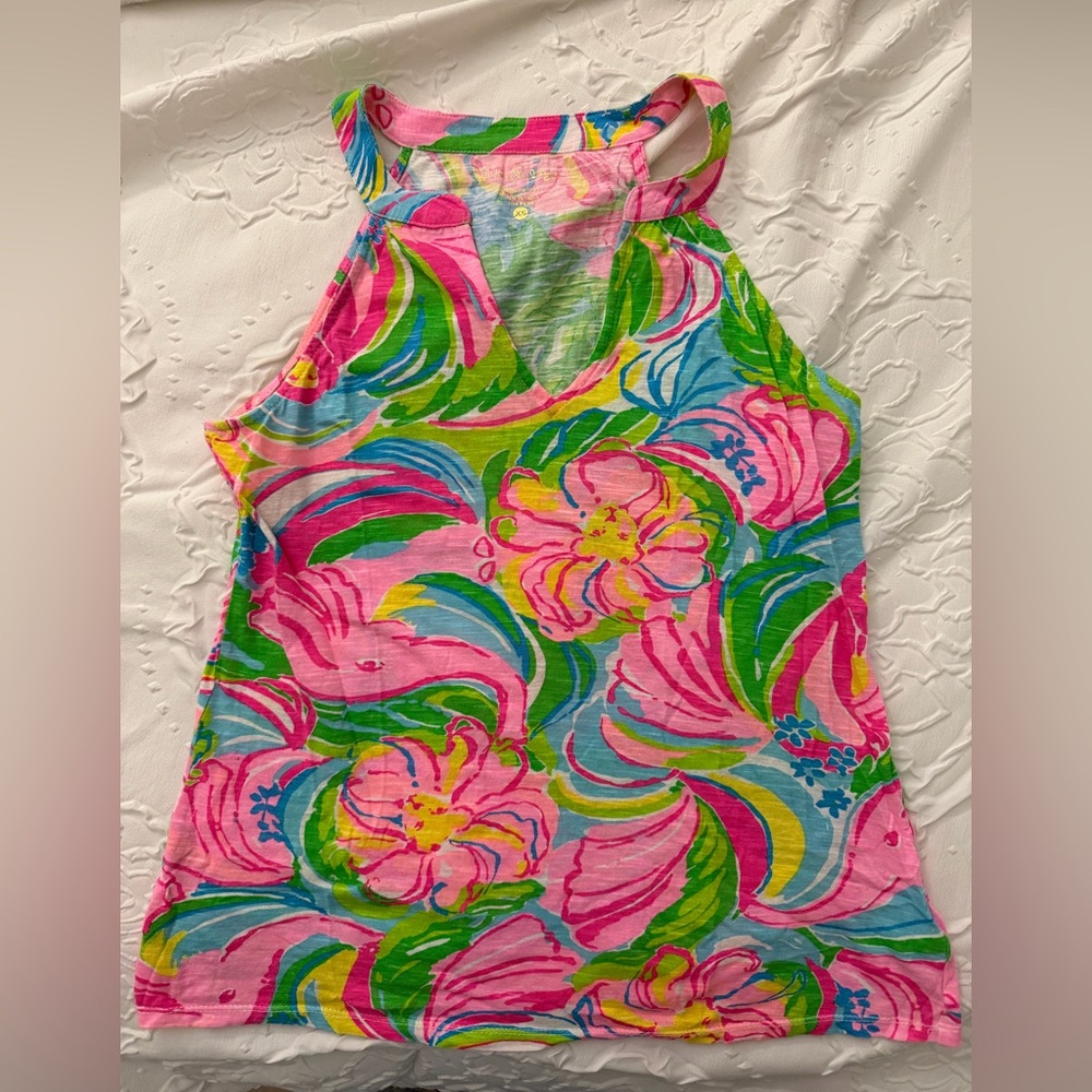 Lilly Pulitzer Multicolor Floral Top
